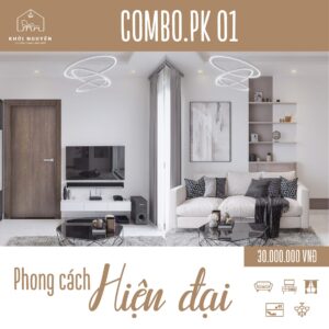 Combo Phòng Khách Phong Cách Hiện Đại CBPK - 01