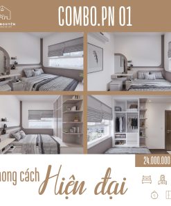 Combo Phòng Ngủ Phong Cách Hiện Đại CBPN - 01