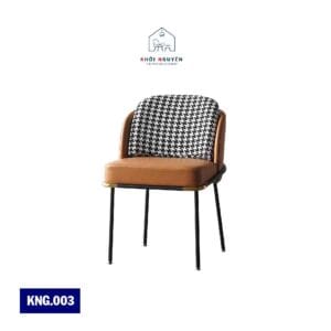 Ghế Ăn Bọc Nệm Da Hiện Đại Sang Trọng | KNG.003