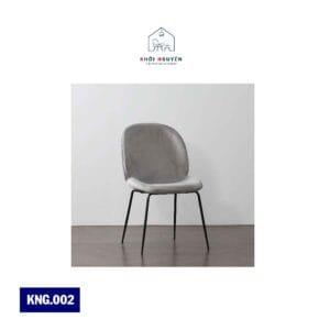 Ghế Ăn Bọc Nệm Vải Nhung Chân Thép Hiện Đại | KNG.002