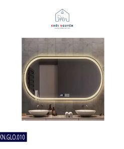 Gương OVAL LED Không Viền | KN.GLO.010