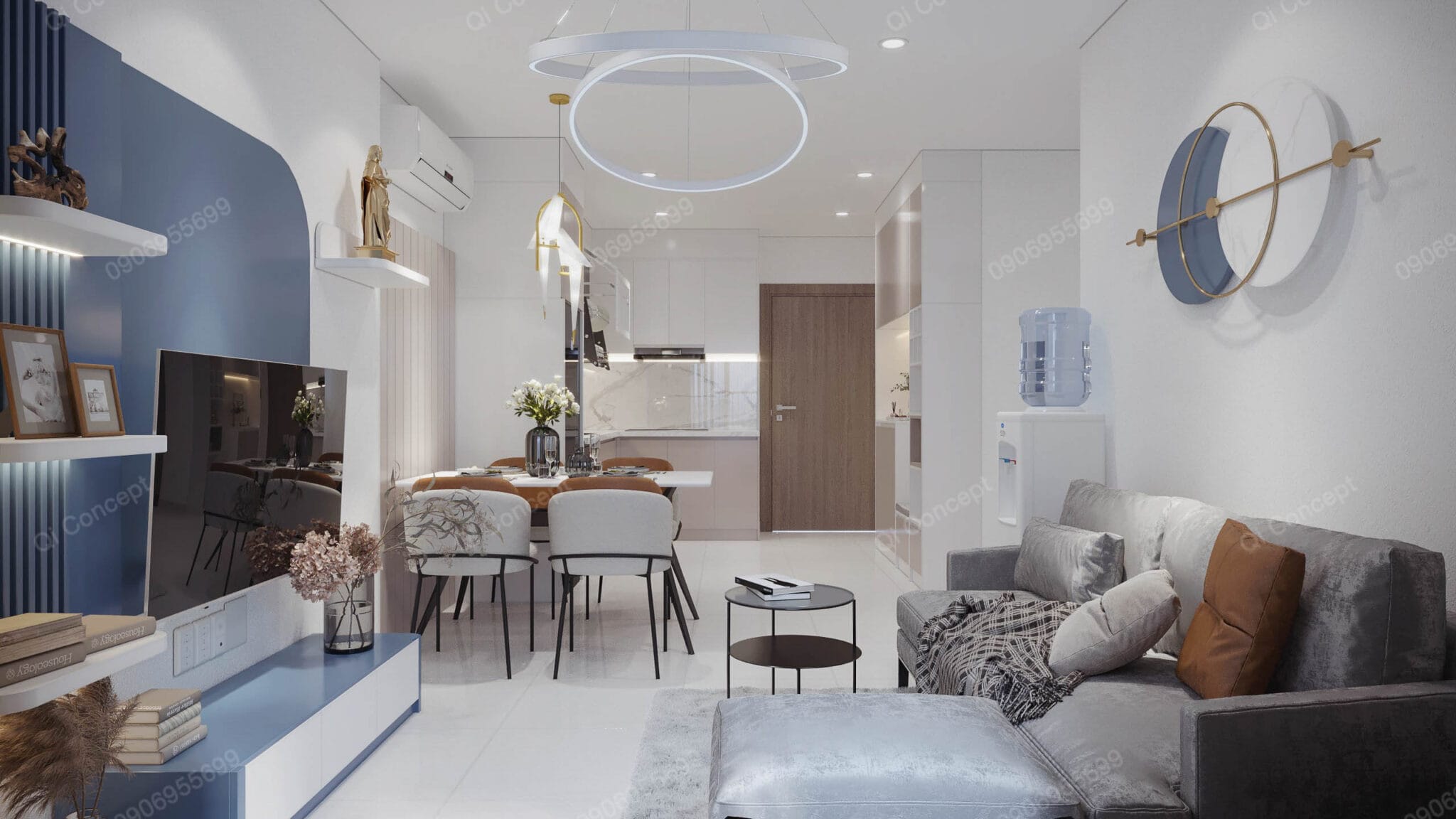 Mẫu Thiết Kế Căn Hộ Cao Cấp Vinhomes Grand Park Quận 9
