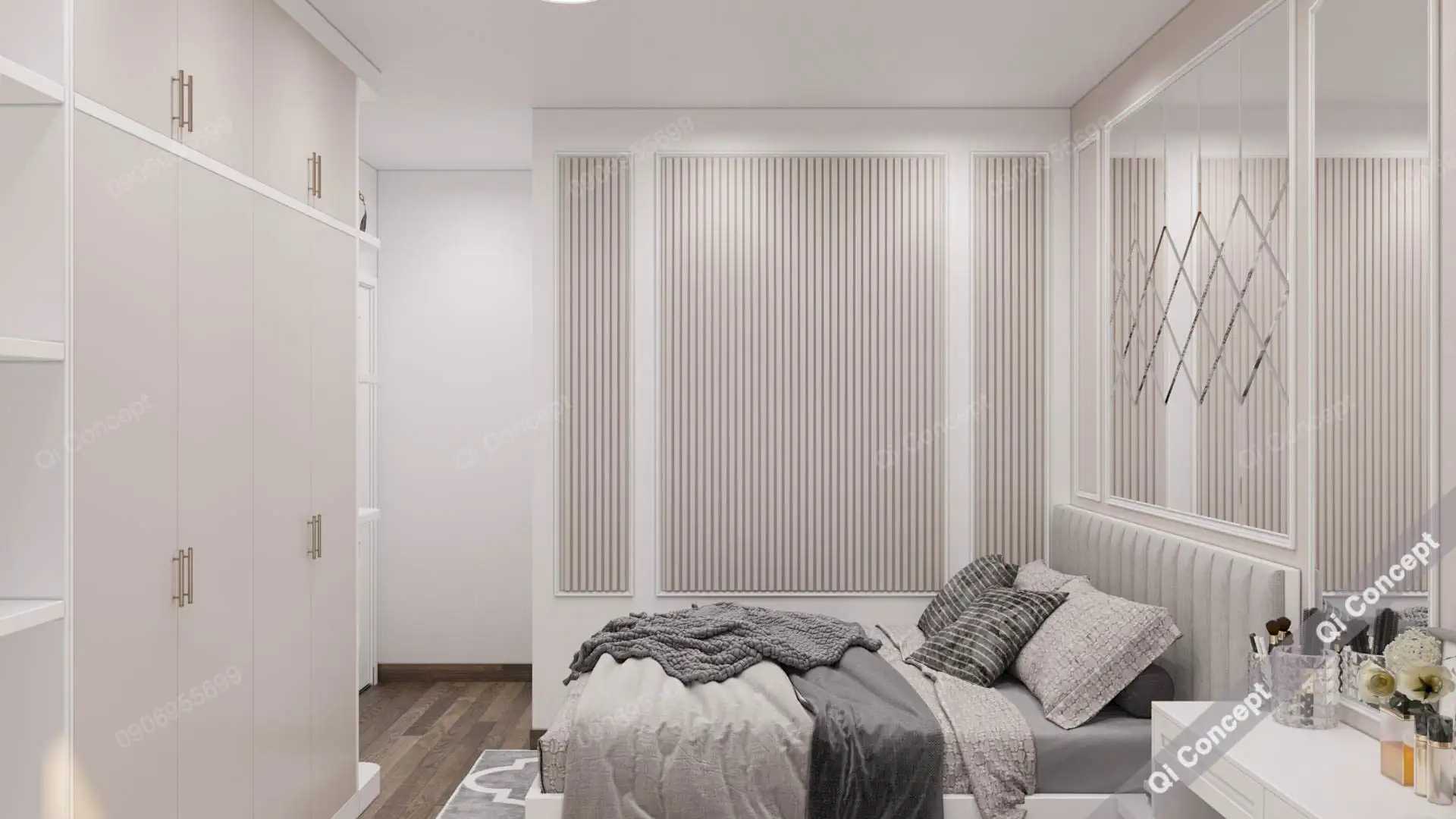 Thiết Kế Căn Hộ Saigon Mia Phong Cách Tân Cổ Điển