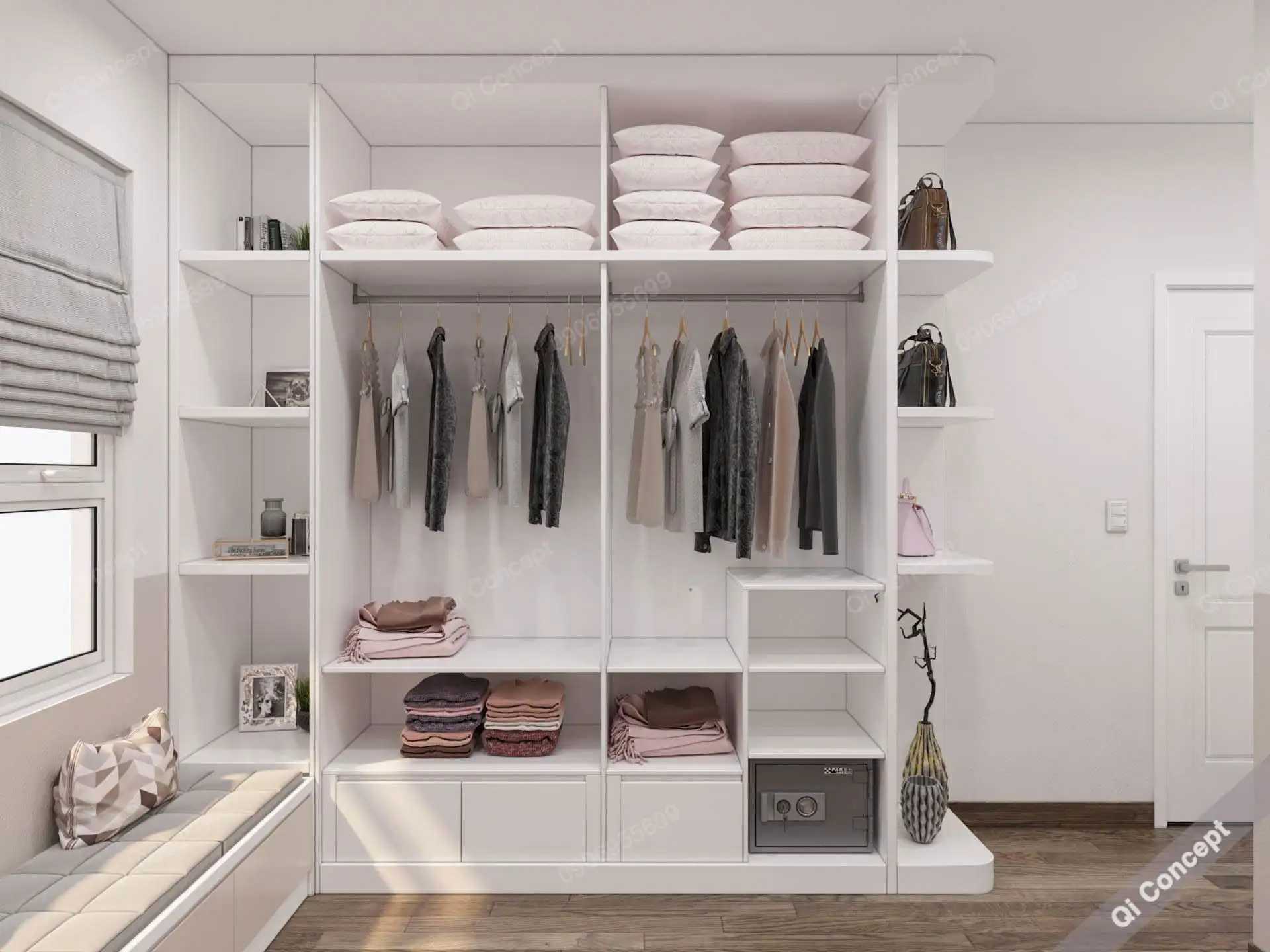 Thiết Kế Căn Hộ Saigon Mia Phong Cách Tân Cổ Điển