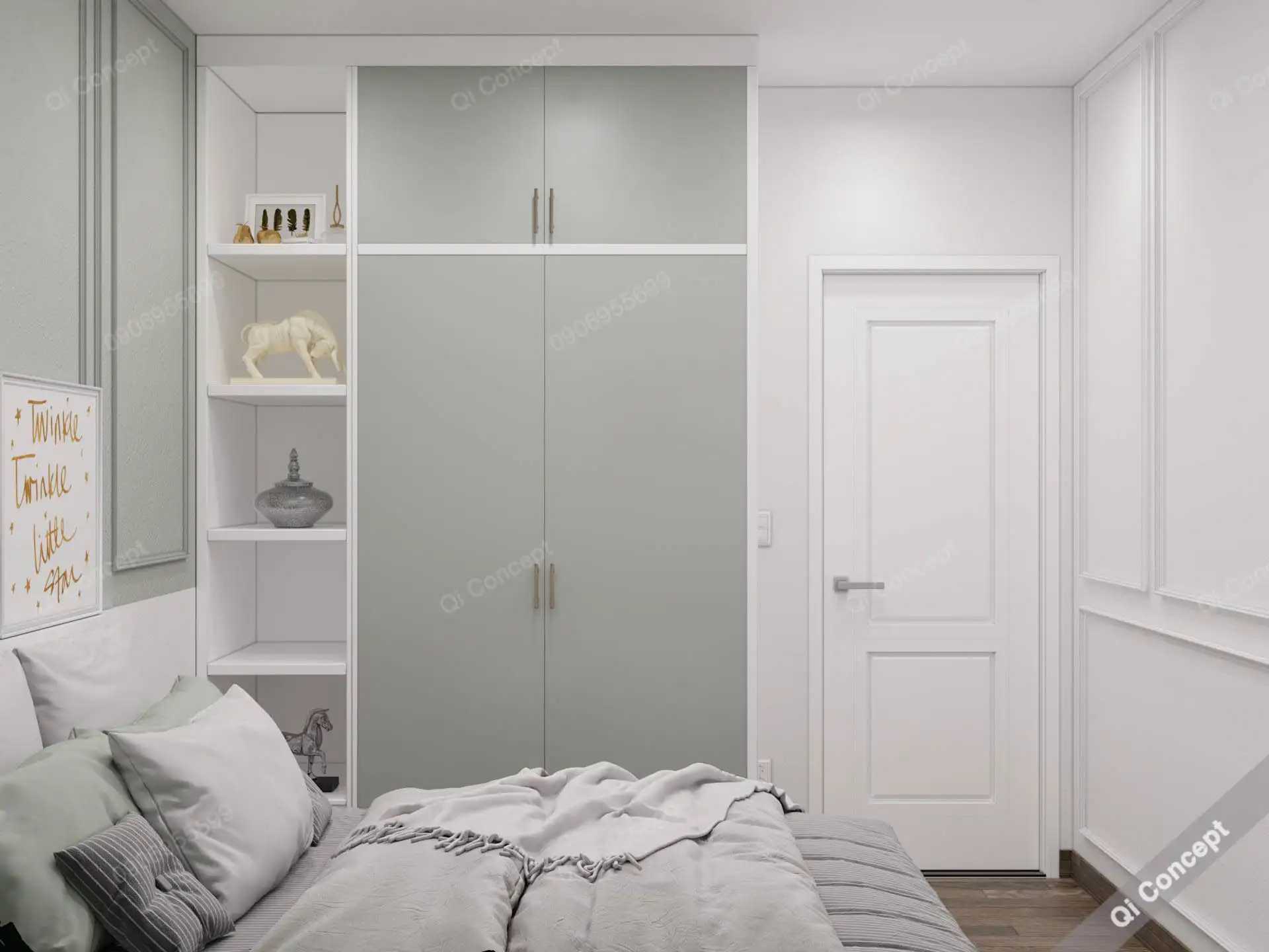 Thiết Kế Căn Hộ Saigon Mia Phong Cách Tân Cổ Điển