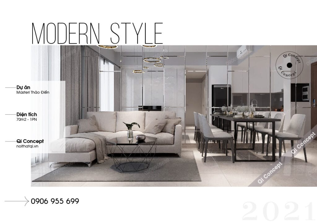 Thiết Kế Căn Hộ Dự Án Masteri Thảo Điền