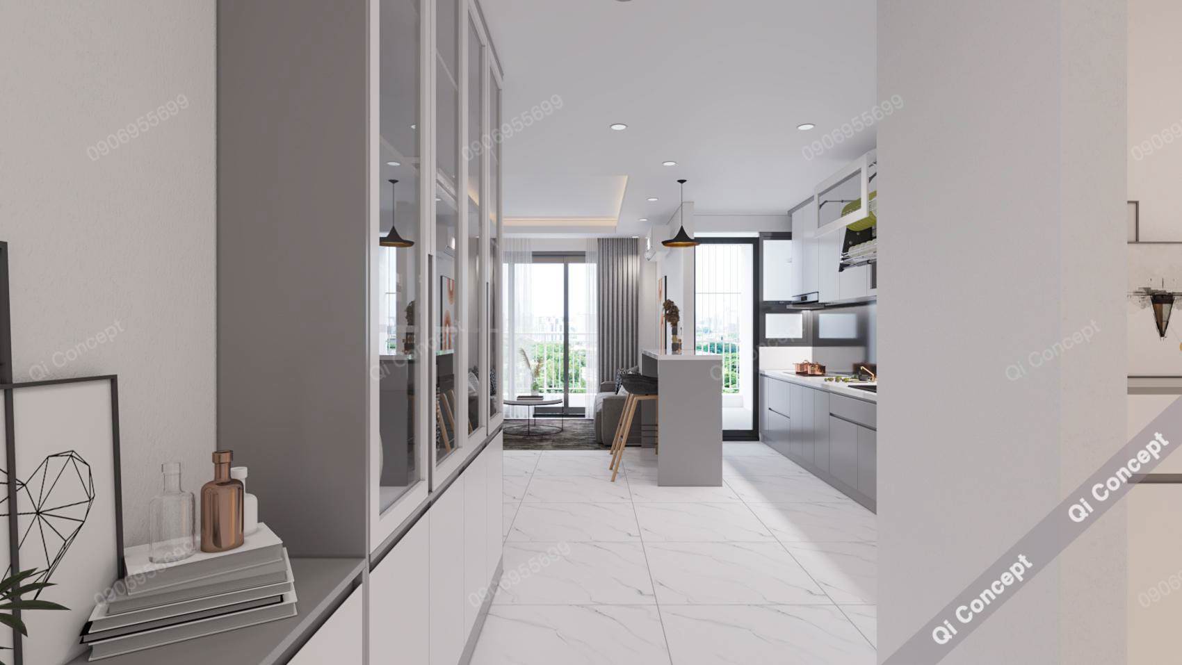 Báo Giá Thi Công Nội Thất Chung Cư Dự Án Precia Quận 2