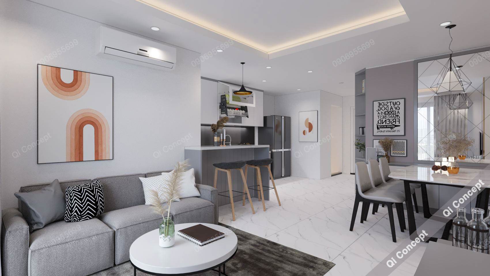 Báo Giá Thi Công Nội Thất Chung Cư Dự Án Precia Quận 2