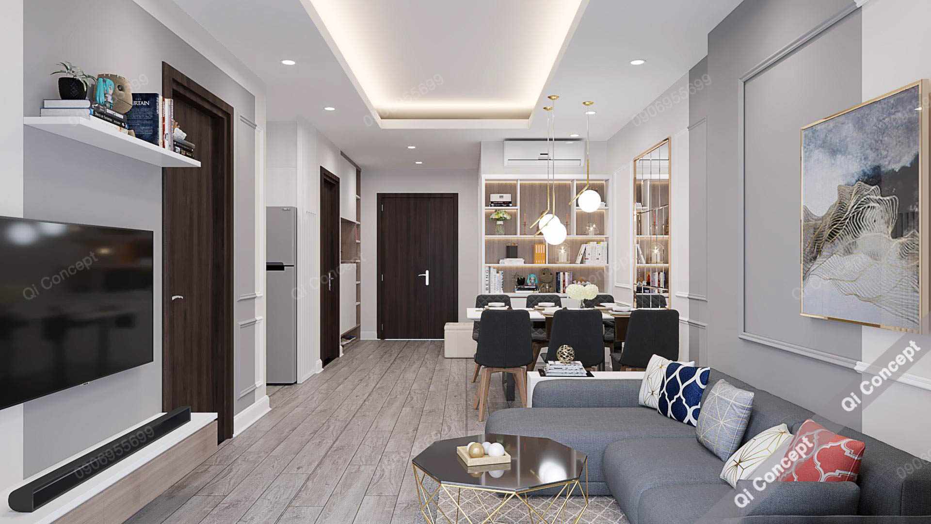 Đơn Giá Thiết Kế Nội Thất Chung Cư Bcons Garden Tại Bình Dương