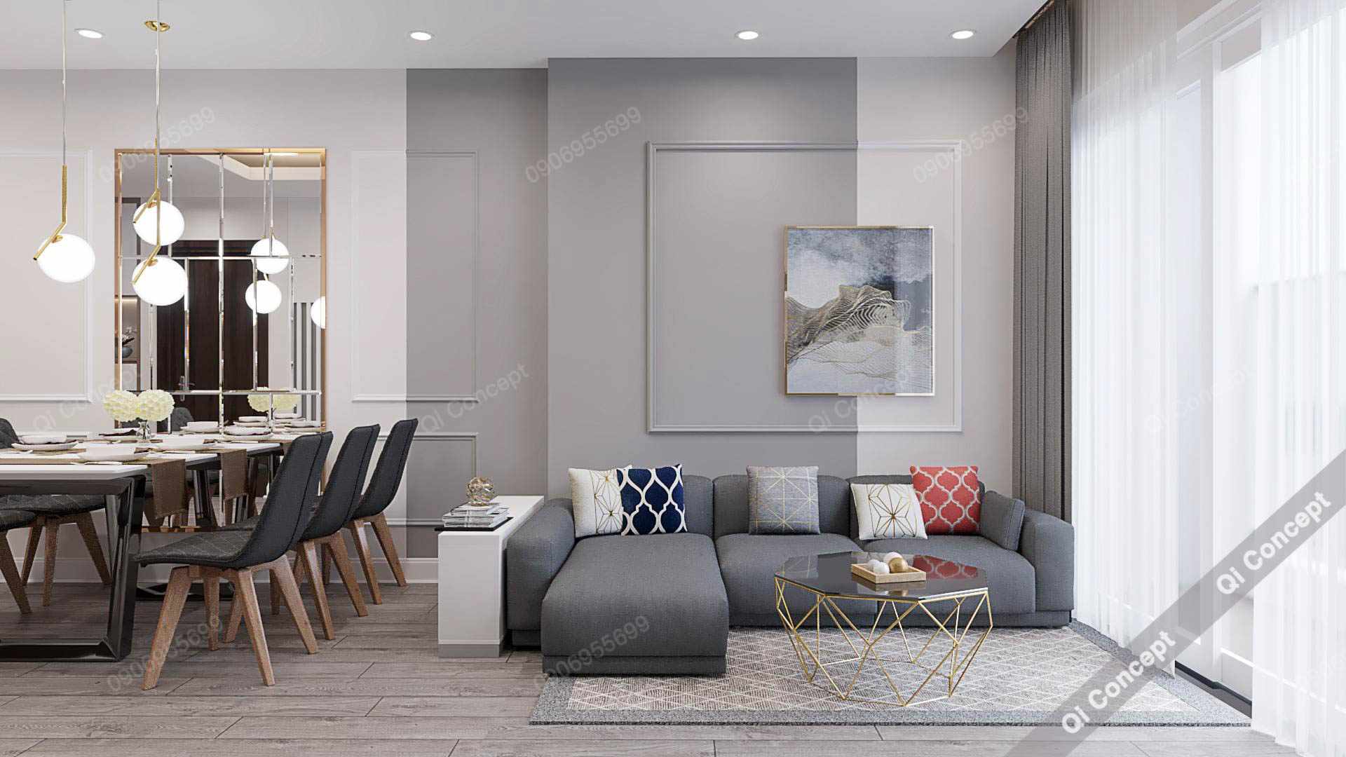 Đơn Giá Thiết Kế Nội Thất Chung Cư Bcons Garden Tại Bình Dương