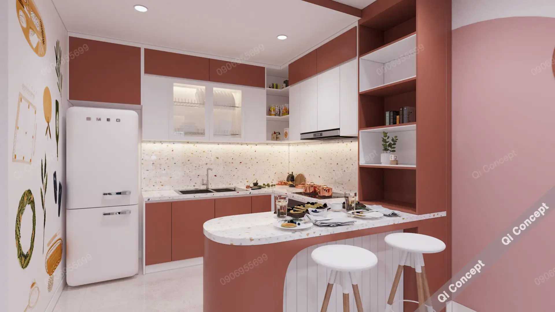 Khám Phá Làn Gió Mới Trong Nhà Phong Cách Color Block