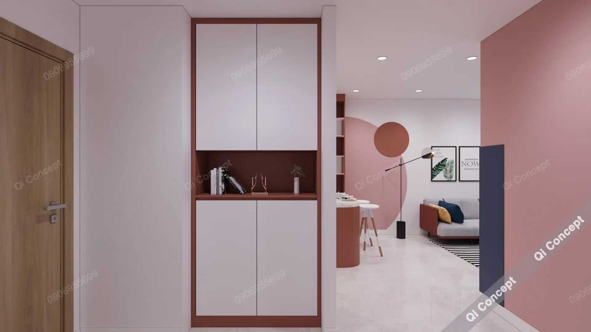 Khám Phá Làn Gió Mới Trong Nhà Phong Cách Color Block