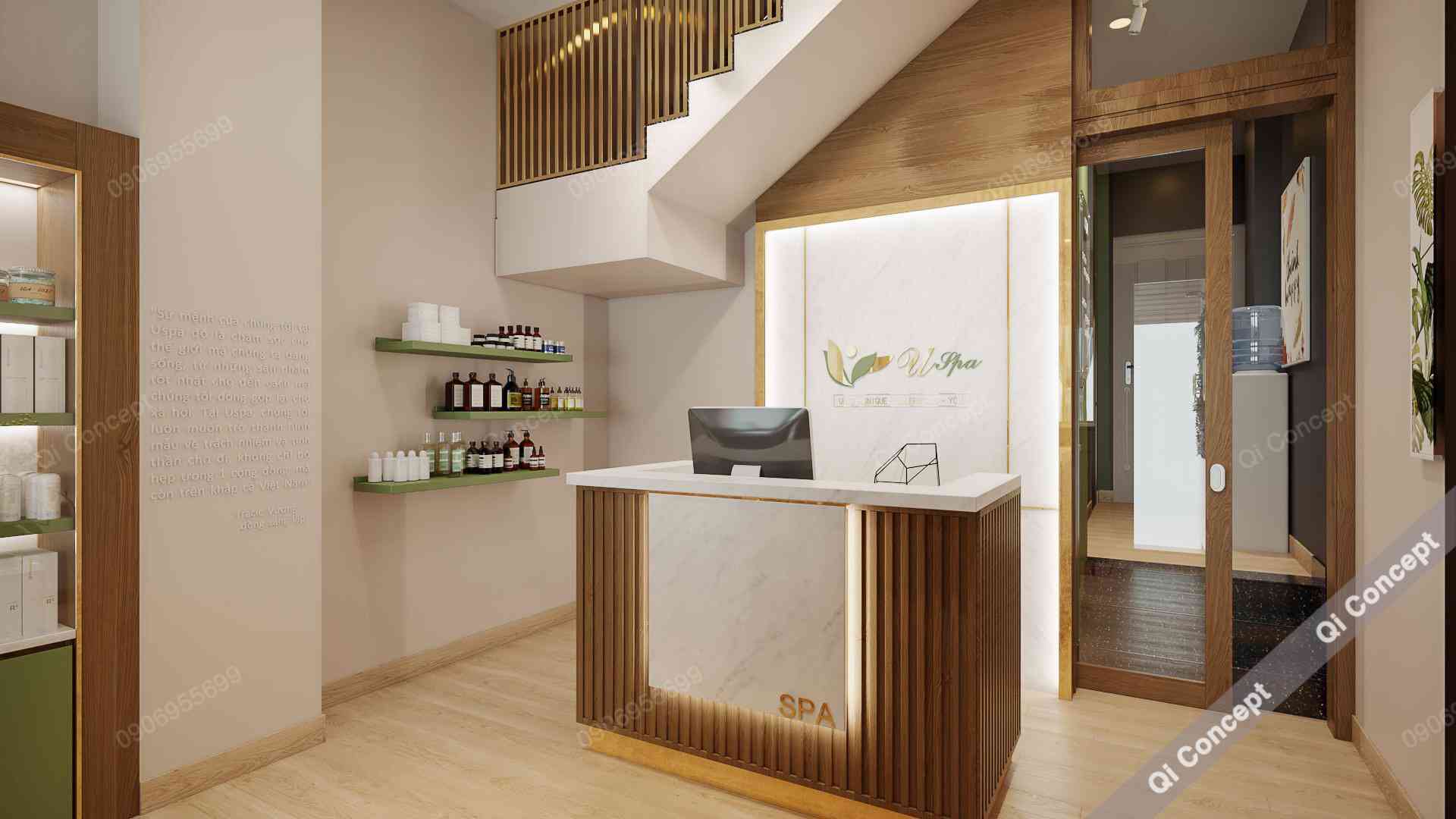 Không Gian Thư Giãn Của Thiết Kế Nội Thất Spa U