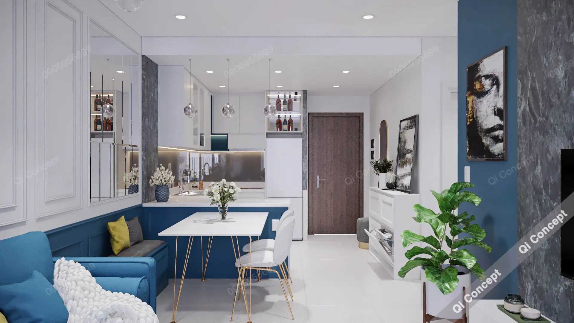 Minimalism - Phong Cách Nội Thất Hiện Đại Tối Giản Trong Căn Hộ M-One Gia Định