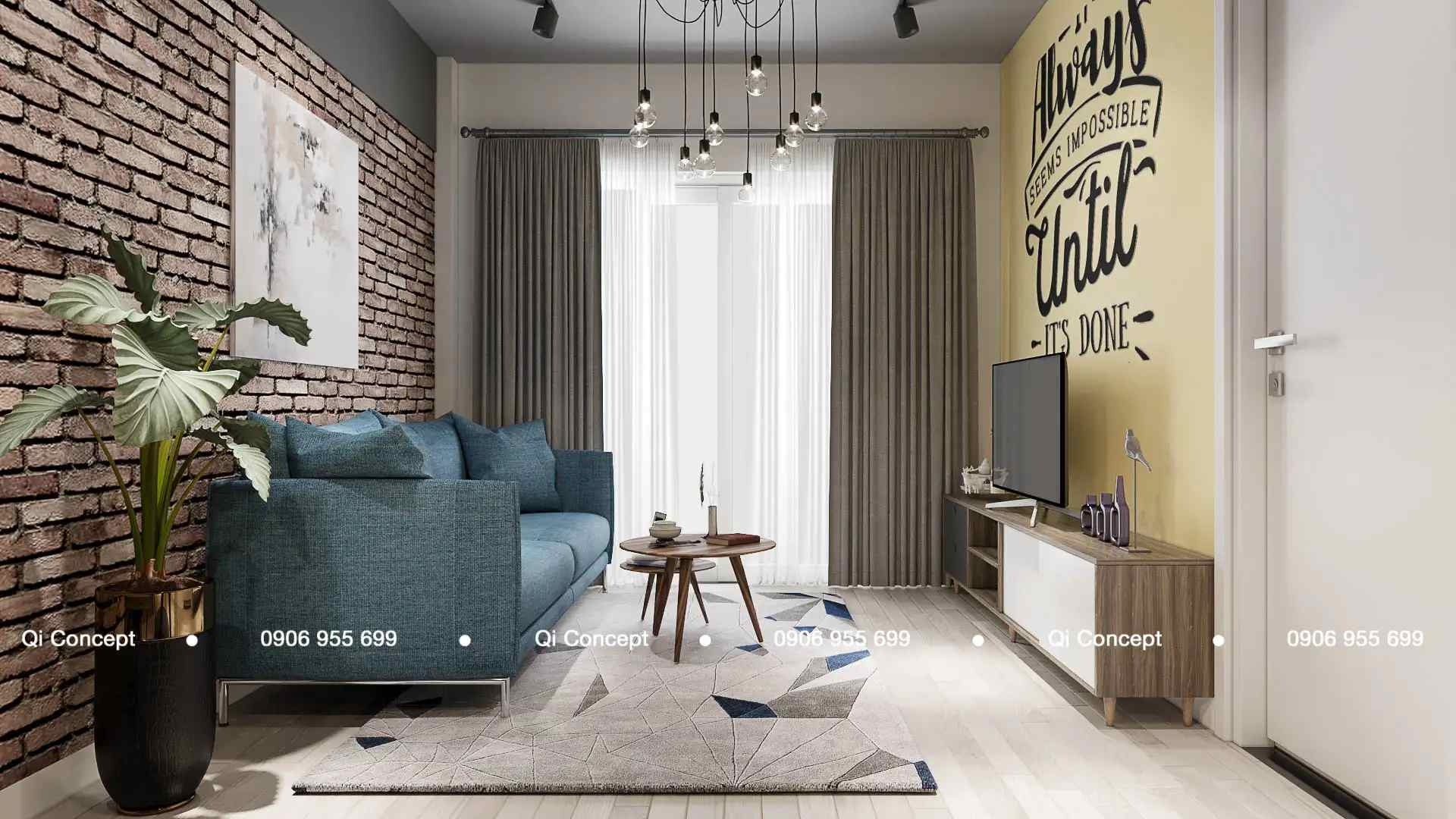 Ngắm Nhìn Thiết Kế Căn Hộ Prosper Plaza Phong Cách Thiết Kế Công Nghiệp