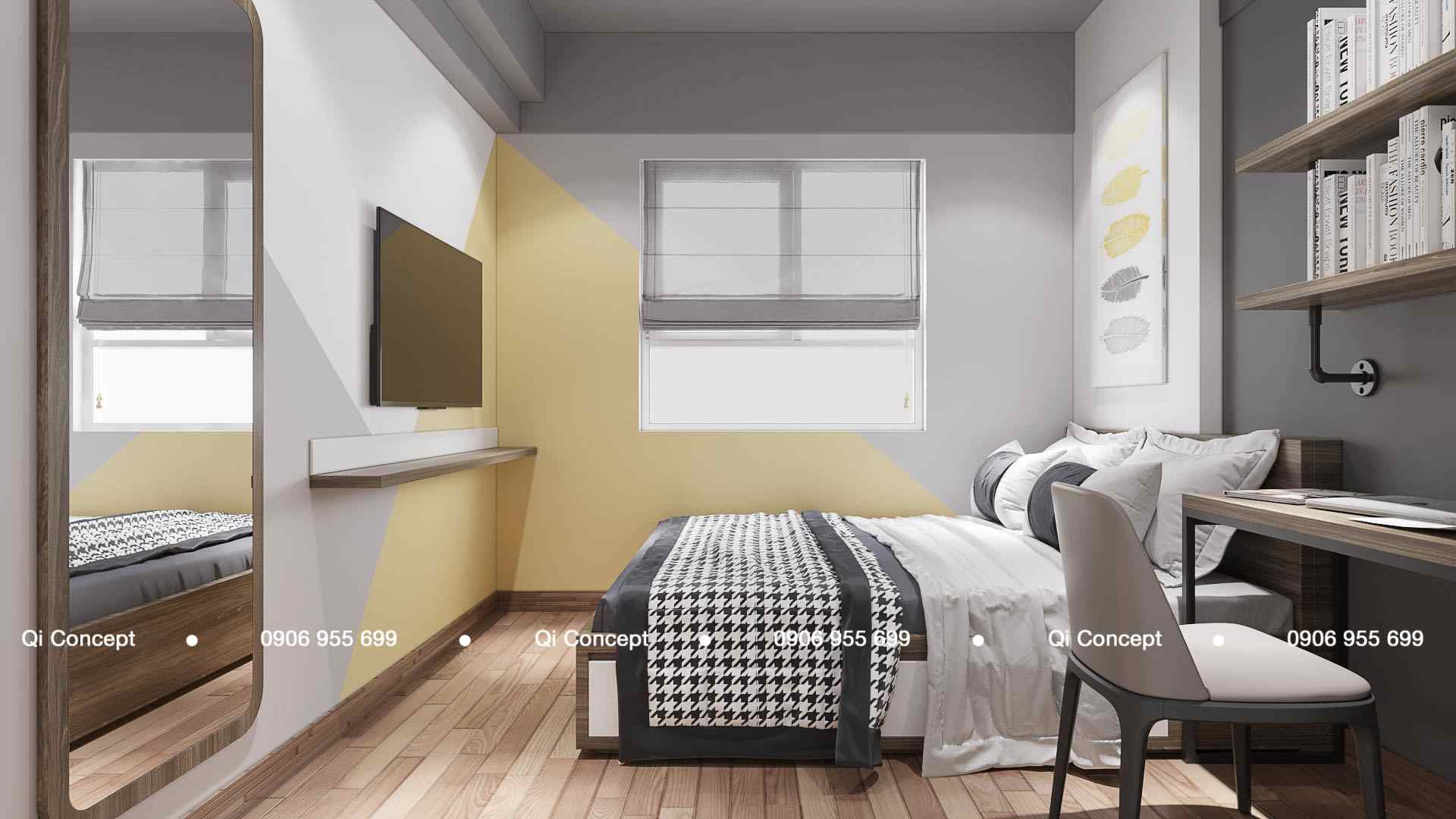 Ngắm Nhìn Thiết Kế Căn Hộ Prosper Plaza Phong Cách Thiết Kế Công Nghiệp