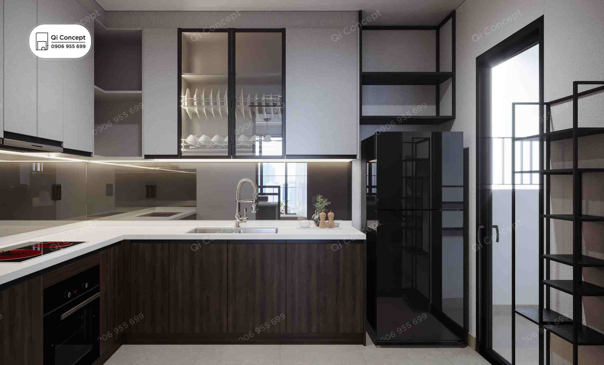 Siêu Phẩm 15 Tỷ Đồng Thiết Kế Nội Thất Căn Hộ 3PN Chung Cư D’ Edge Thảo Điền