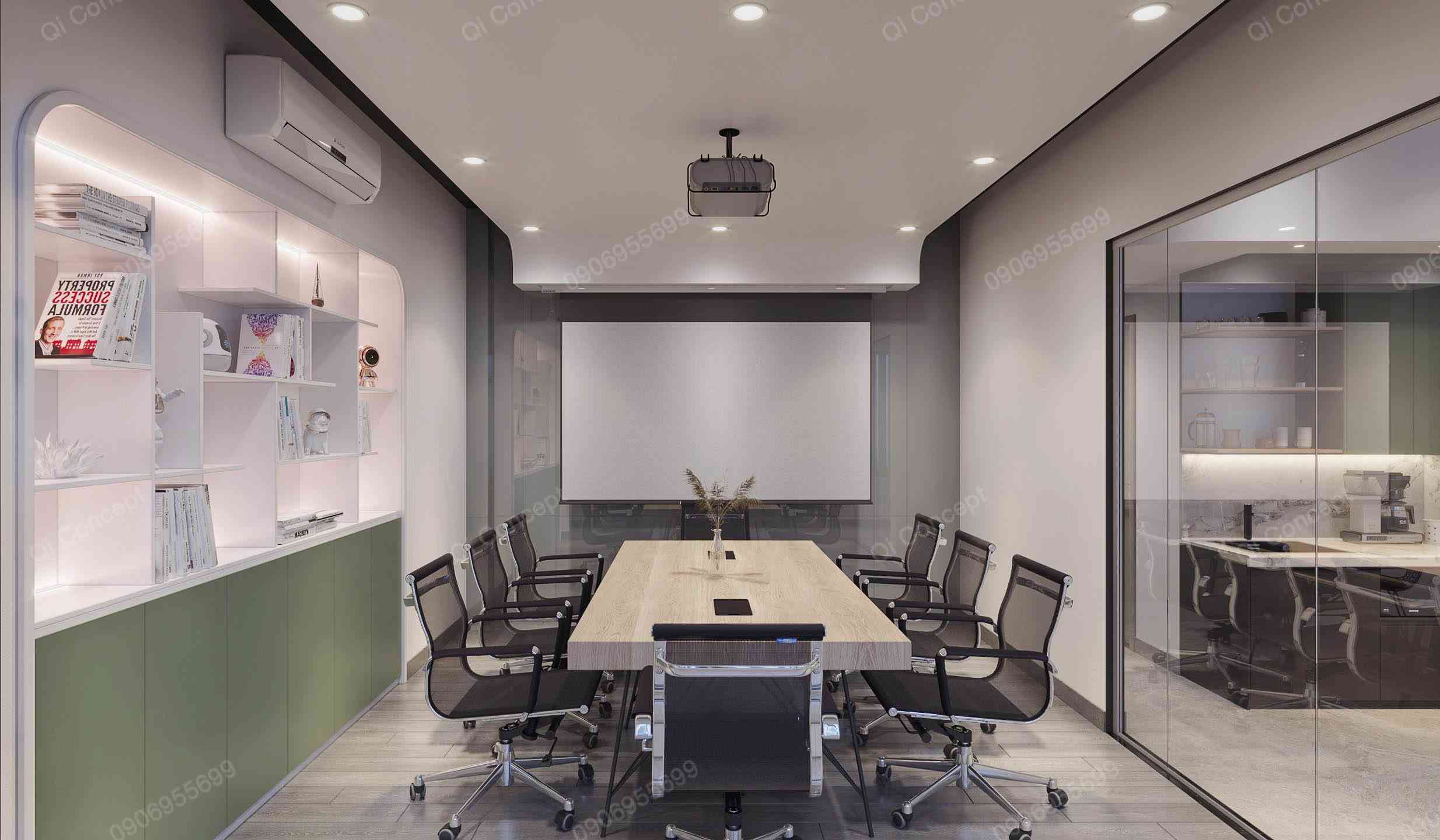 Phong Cách Thiết Kế Văn Phòng Hiện Đại Kết Hợp Nhà Ở Tại Long An