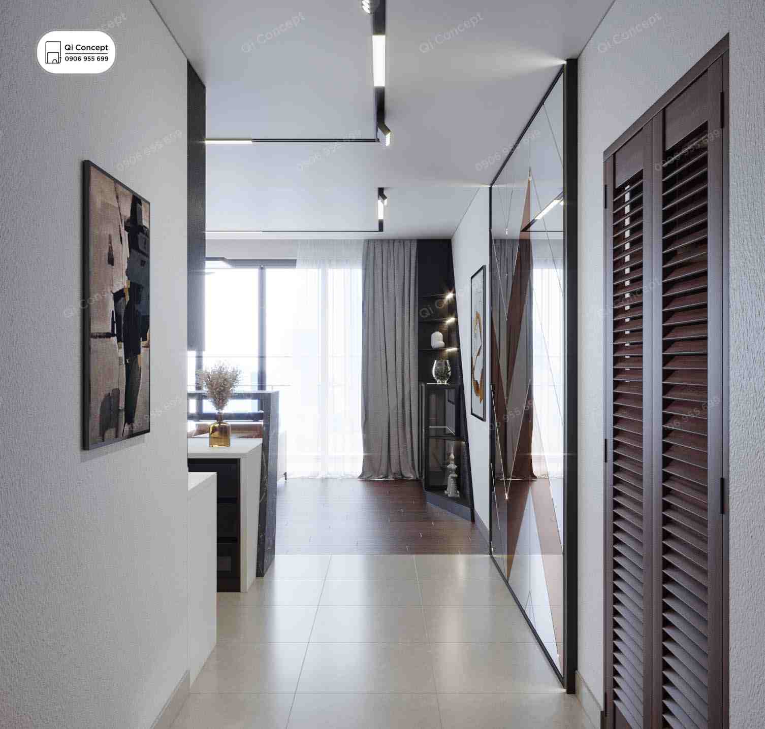 Siêu Phẩm 15 Tỷ Đồng Thiết Kế Nội Thất Căn Hộ 3PN Chung Cư D’ Edge Thảo Điền