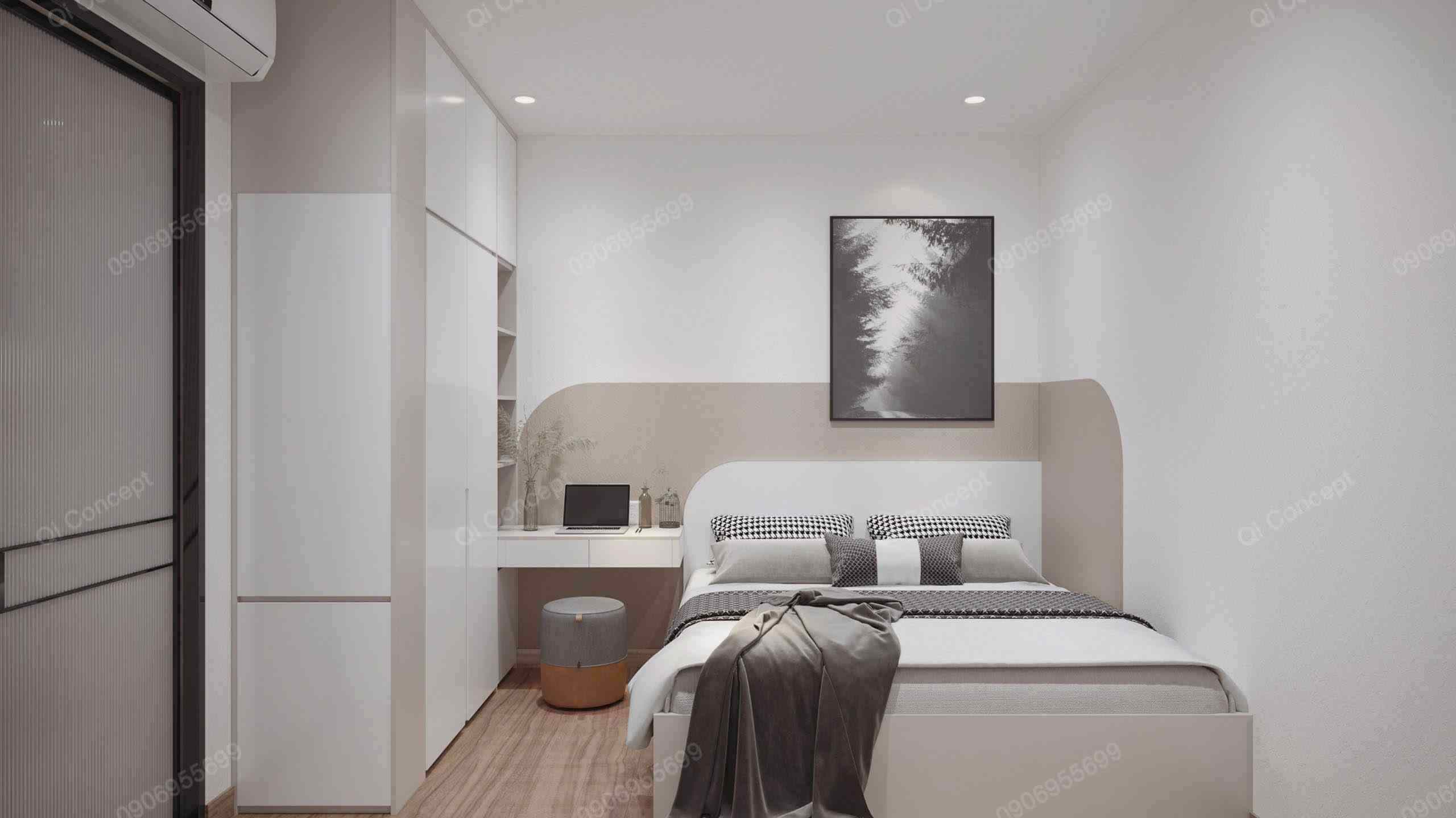Thiết Kế Nội Thất Căn Hộ Quận 2 The Sun Avenue Phong Cách Tân Cổ Điển Hiện Đại