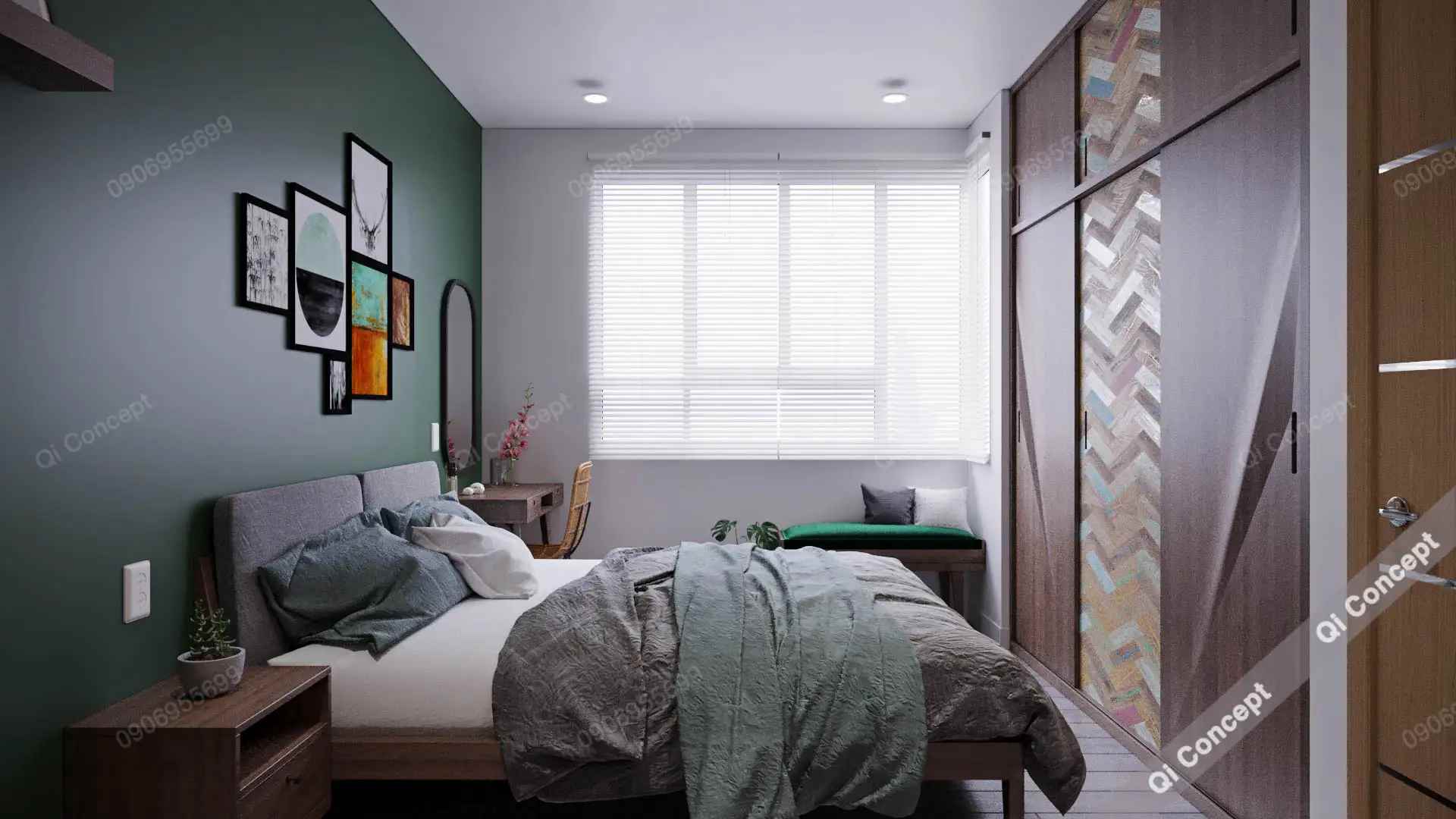 Không Gian Xanh Mát Nhờ Phong Cách Thiết Kế Nội Thất Nhiệt Đới