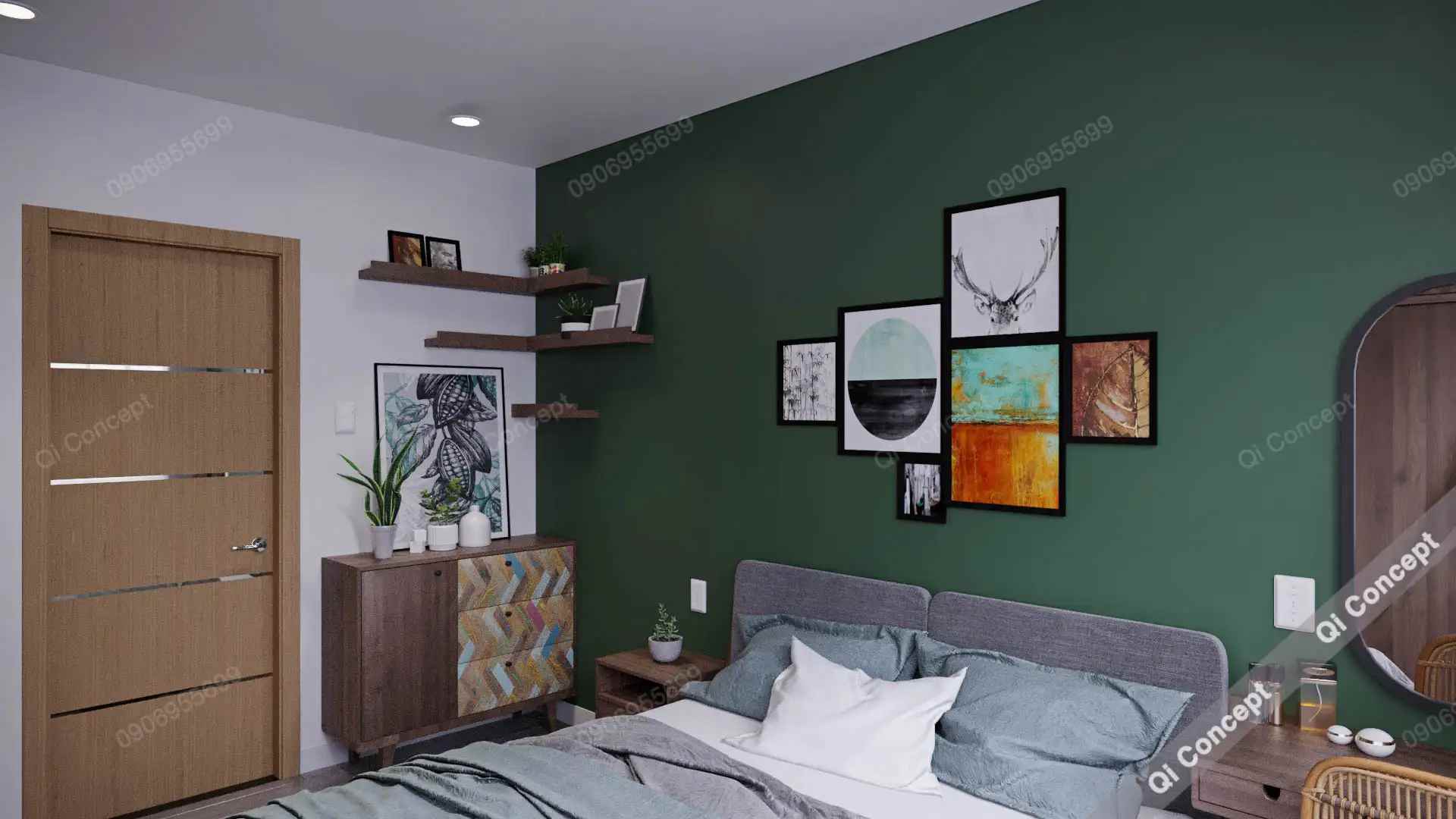 Không Gian Xanh Mát Nhờ Phong Cách Thiết Kế Nội Thất Nhiệt Đới