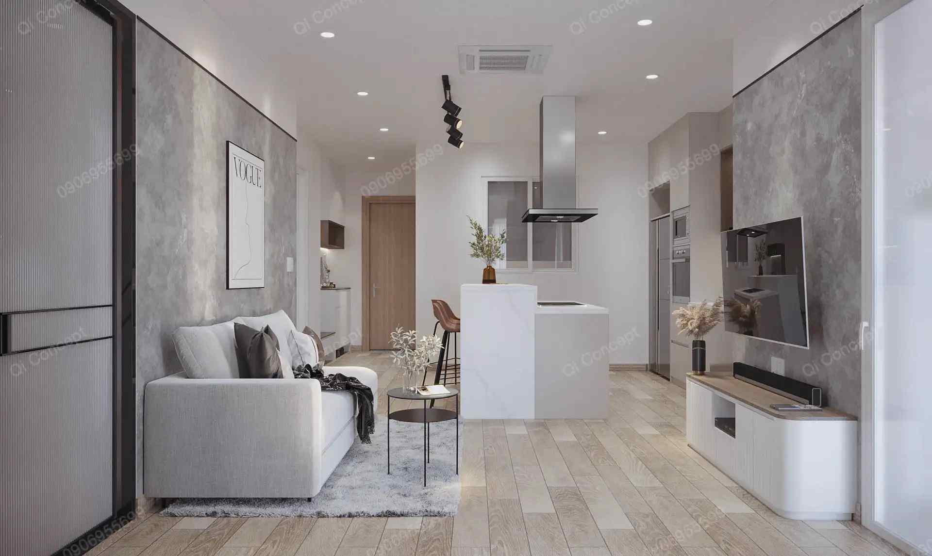 Tham Quan Thiết Kế Nội Thất Không Gian Nhà Phố Đẹp Hiện Đại Quận 2
