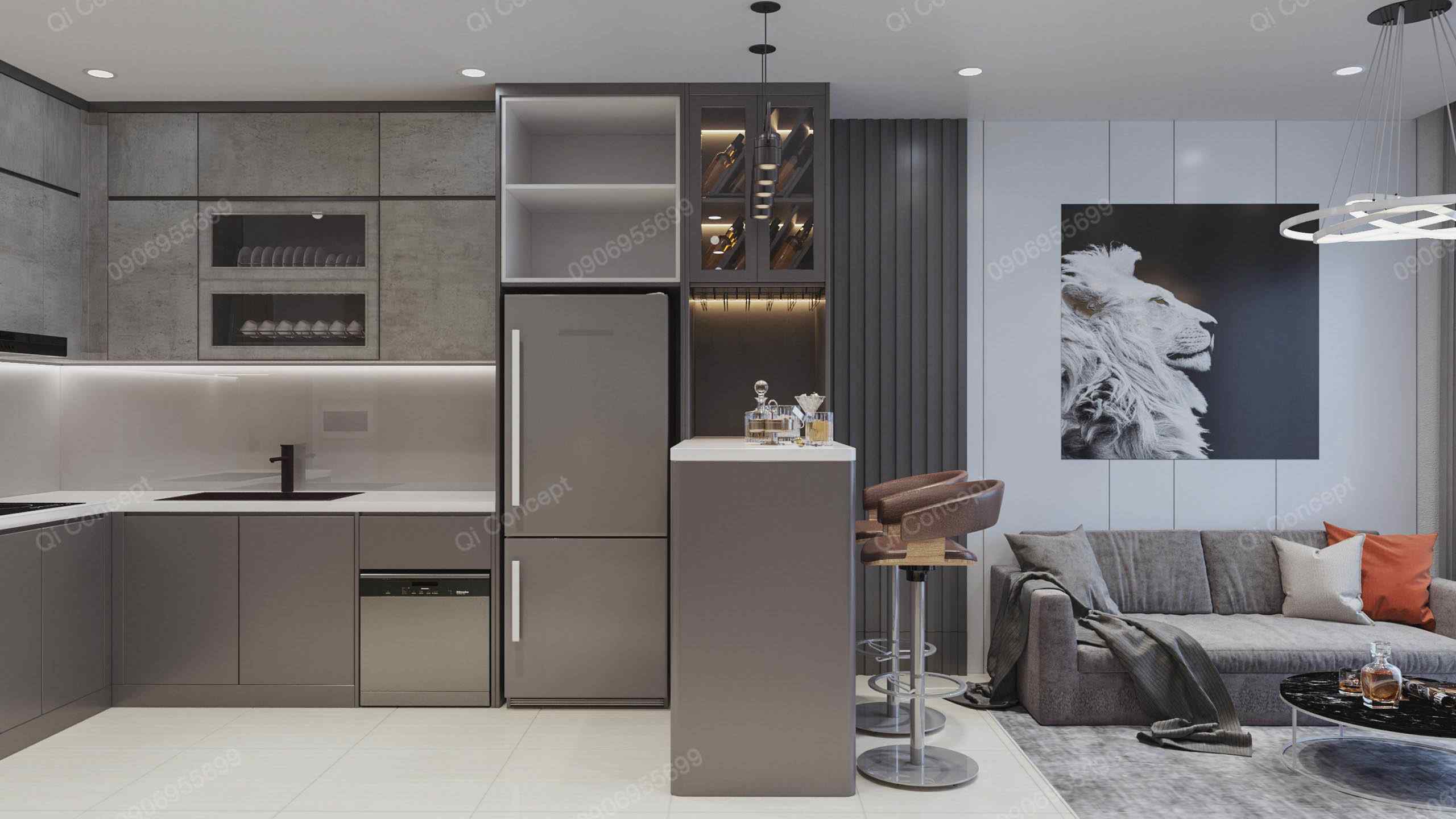 Ngắm Nhìn Thiết Kế Nội Thất Căn Hộ 1+ Vinhomes Grand Park Quận 9