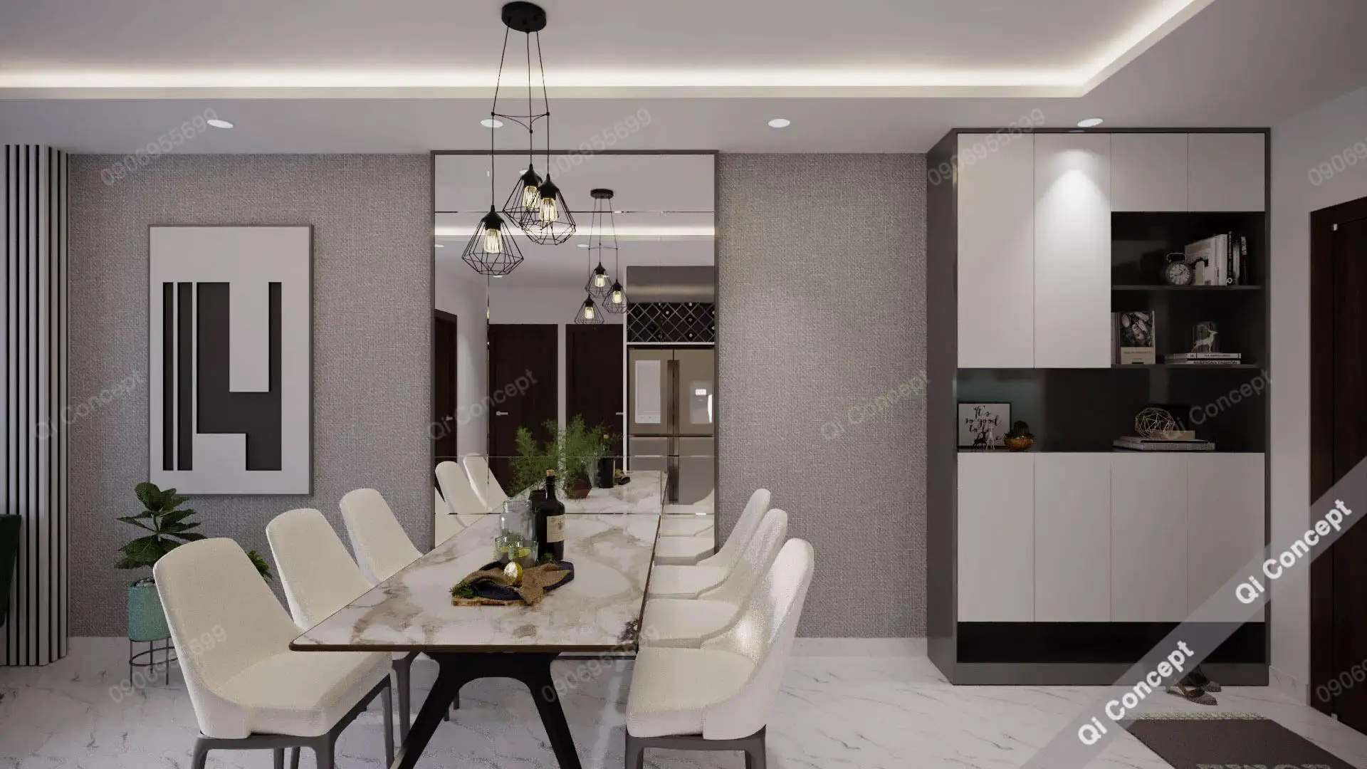 Thiết Kế Nội Thất Bình Thạnh Căn Hộ Chung Cư Richmond 3 Phòng Ngủ