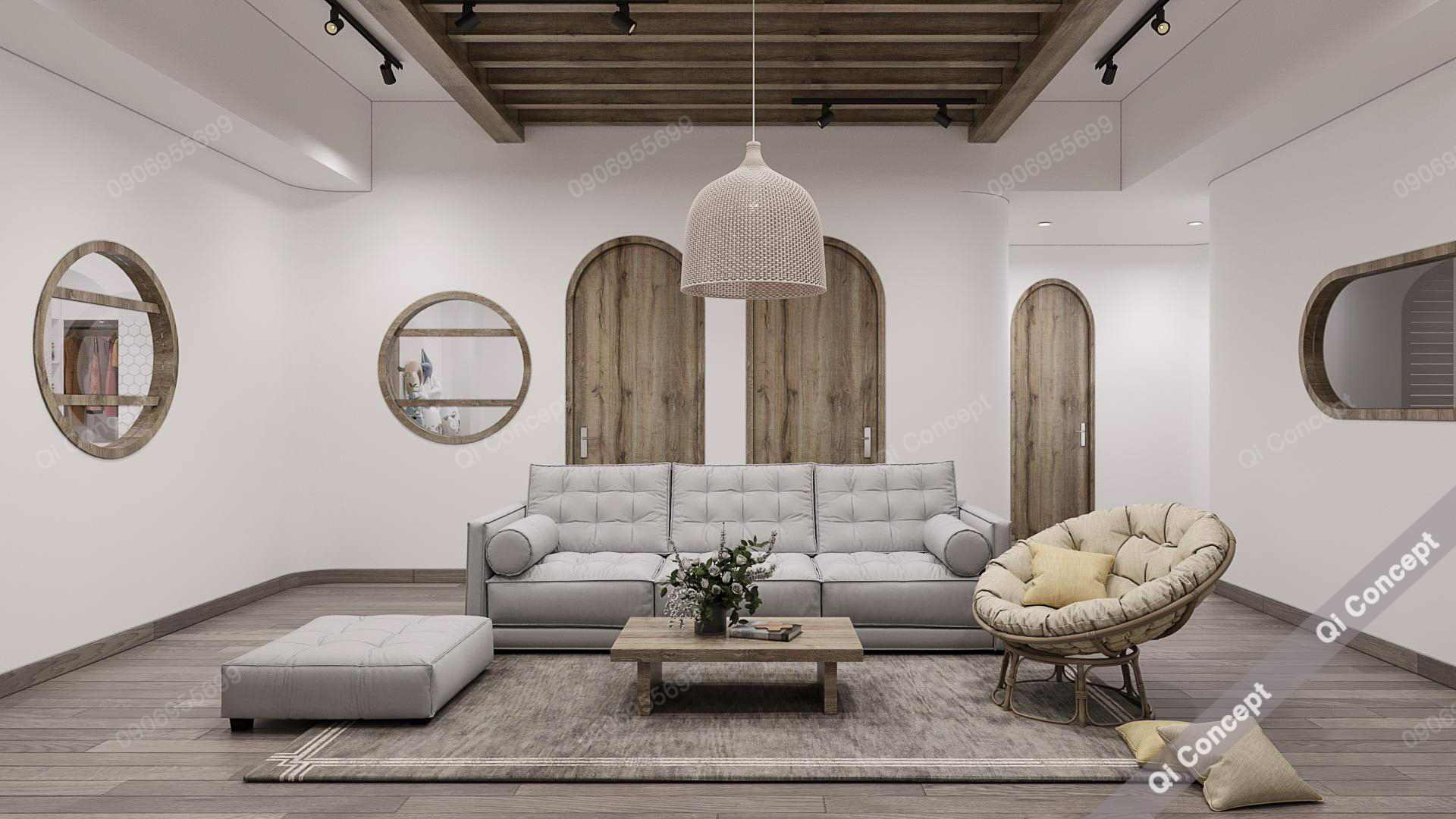 Thiết Kế Nội Thất Nhà Phố Biên Hòa Đẹp Ngất Ngây Với Phong Cách Tối Giản
