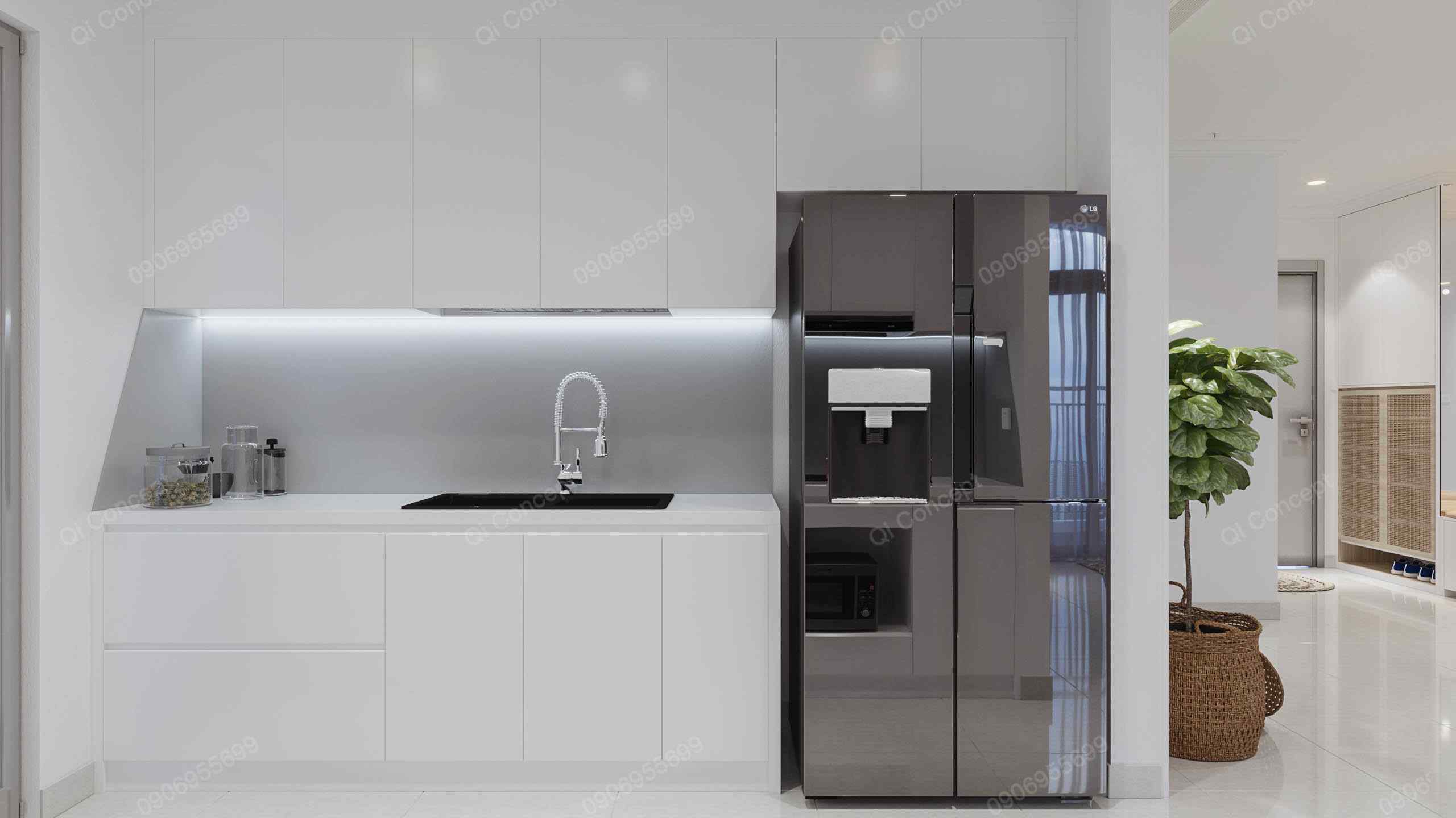 Thiết Kế Nội Thất Vinhomes Central Park Căn Hộ 3 Phòng Ngủ