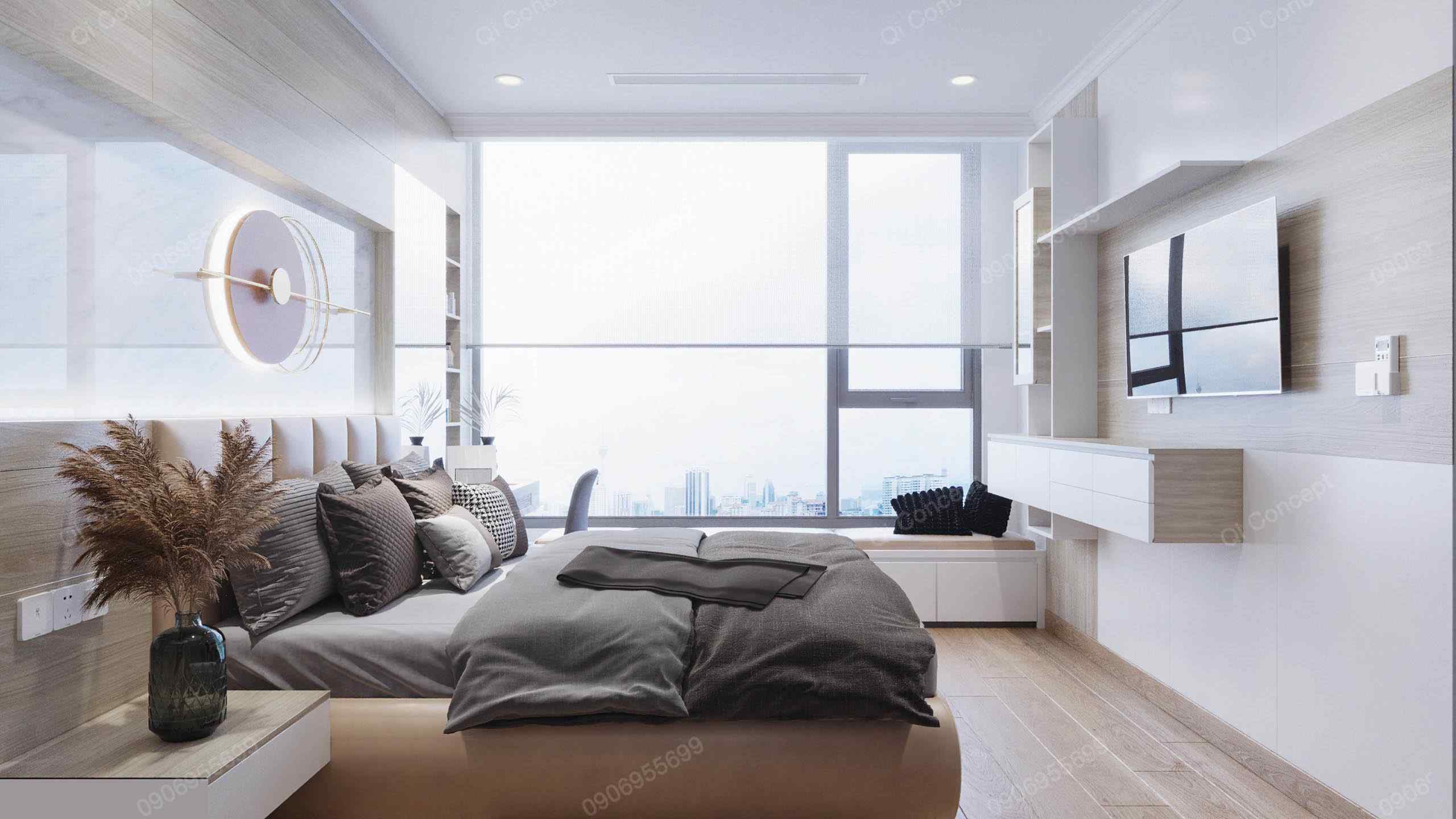 Thiết Kế Nội Thất Vinhomes Central Park Căn Hộ 3 Phòng Ngủ