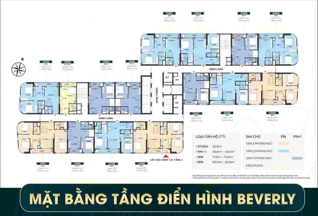 Thiết Kế Thi Công Nội Thất Căn Hộ The Beverly Vinhomes Grand Park