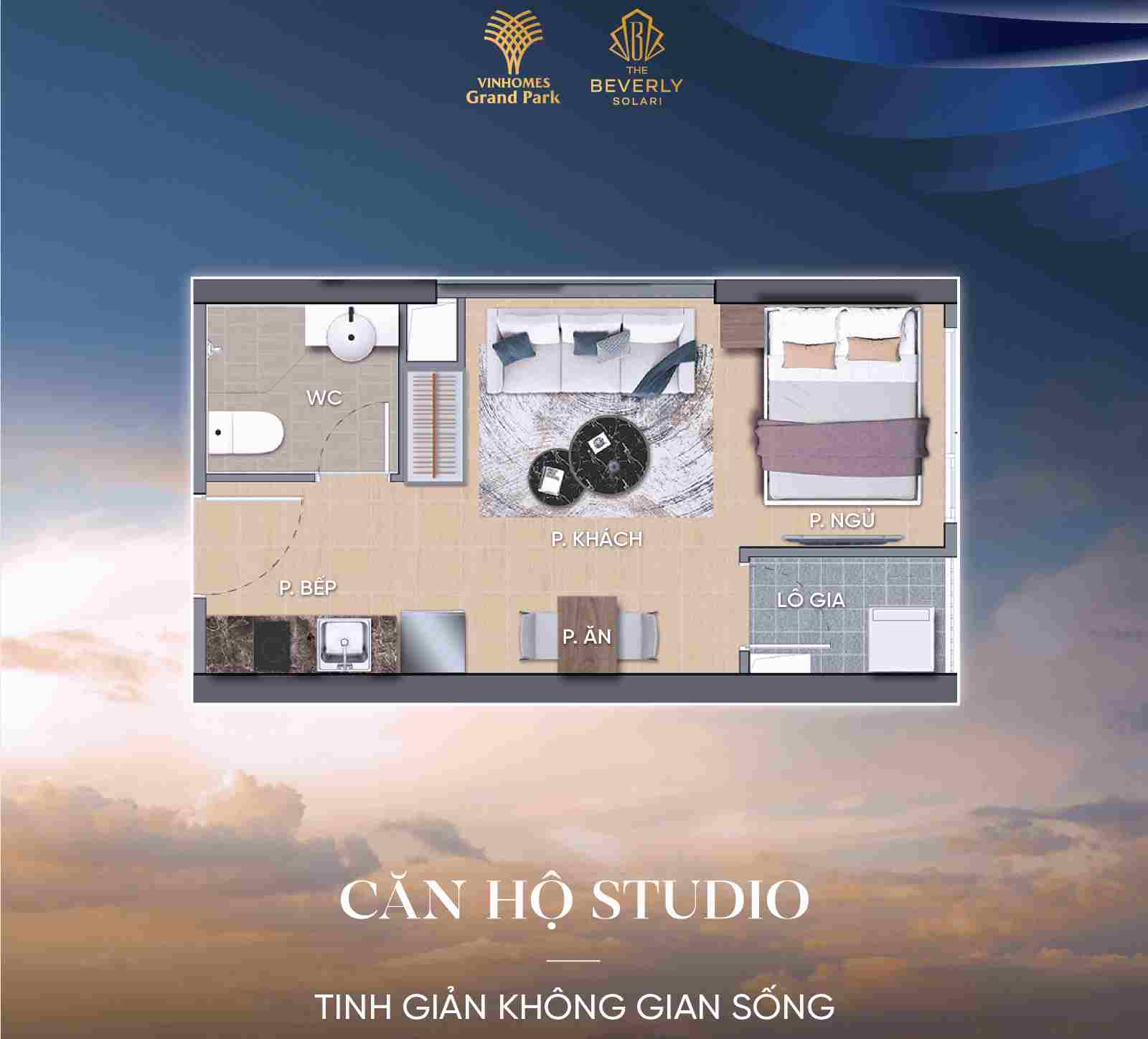 Thiết Kế Thi Công Nội Thất Căn Hộ The Beverly Vinhomes Grand Park