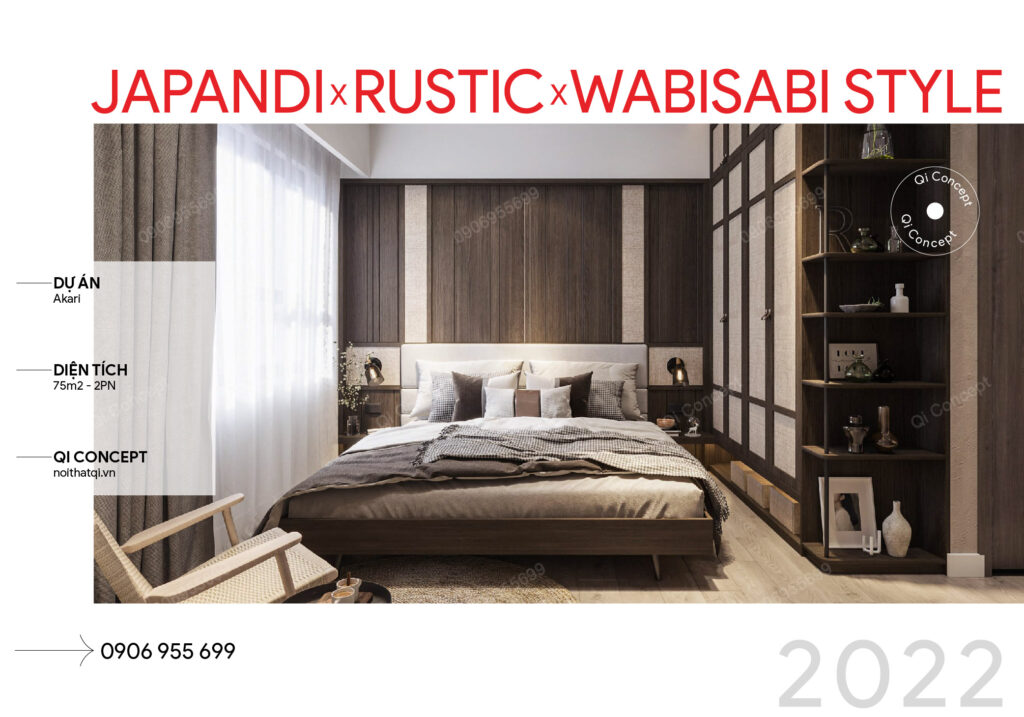 Thiết Kế Căn Hộ Phong Cách Wabisabi Cho Căn Hộ Dự Án Akari