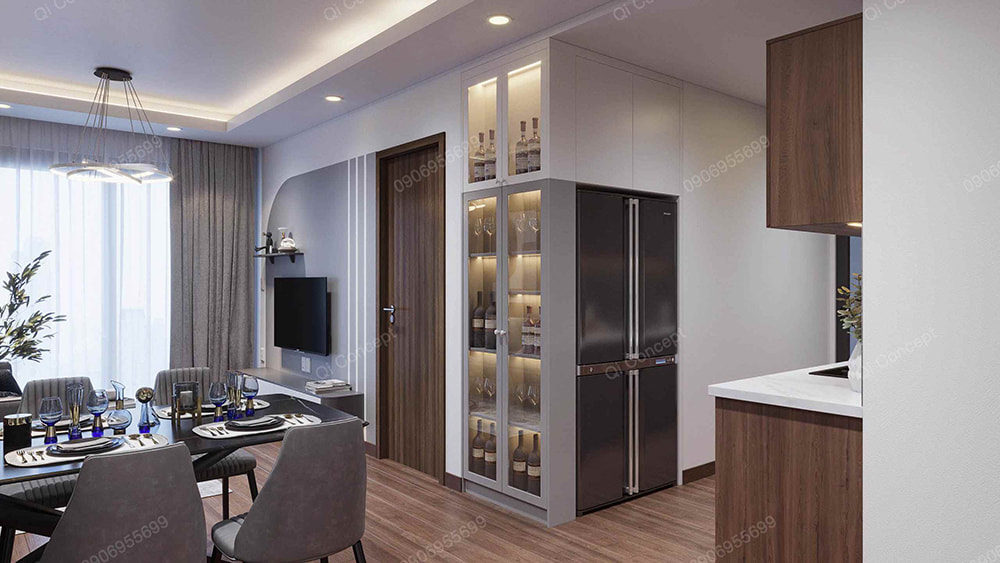 Thiết Kế Căn Hộ Akari Vẻ Đẹp Sang Trọng tại Quận Bình Tân