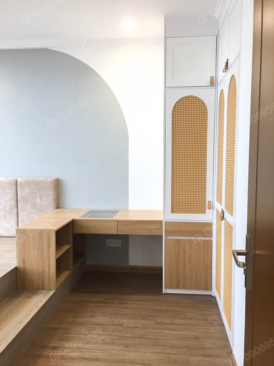 Không gian nội thất phòng ngủ 3 căn hộ