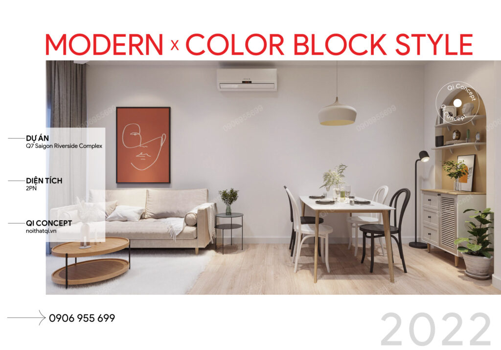 Các Mẫu Thiết Kế Phòng Khách Cho Căn Hộ Q7 Saigon Riverside Complex