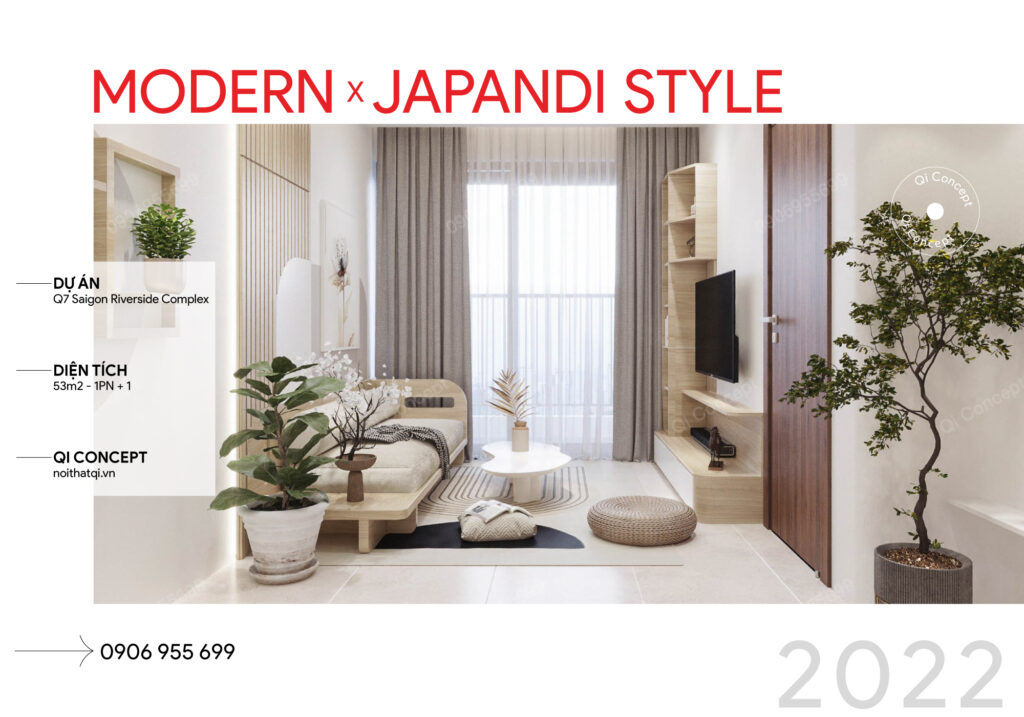 Mẫu Thiết Kế Căn Hộ 1 Phòng Ngủ Q7 Saigon Riverside Complex