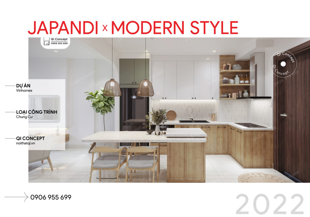 Gợi Ý Mẫu Thiết Kế Cho Layout Bếp Căn Hộ Vinhomes Grand Park - Origami