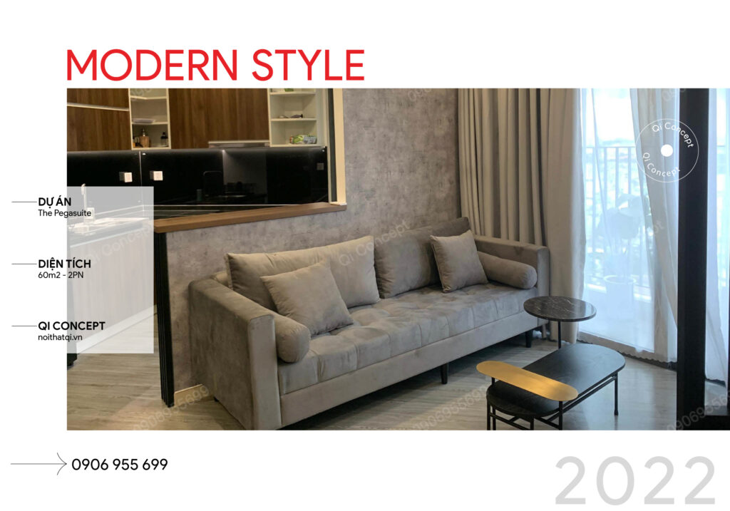 Ngắm Nhìn Hình Ảnh Thực Thi Công Thiết Kế Nội Thất Căn Hộ Pegasuite Quận 8