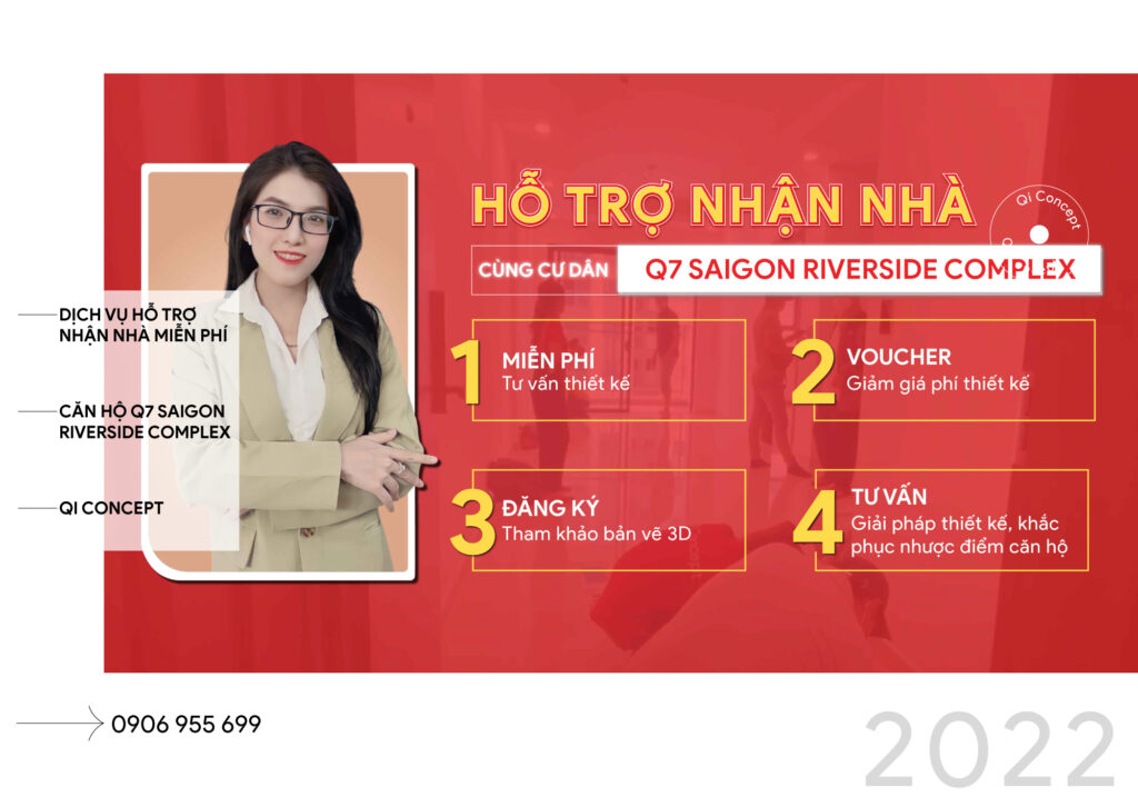 Dịch Vụ Hỗ Trợ Nhận Nhà Miễn Phí Căn Hộ Q7 Saigon Riverside Complex