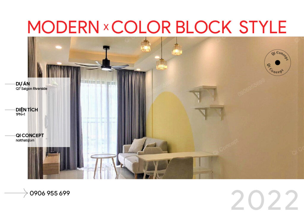 Hình Ảnh Thực Tế Thi Công Nội Thất Căn Hộ 1PN+1 Q7 Saigon Riverside