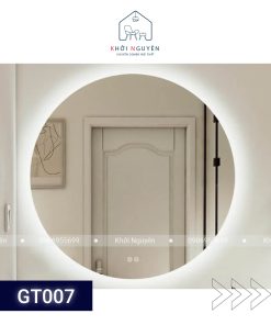 GƯƠNG TRÒN VIỀN TRÀN LED HẮT CÓ CẢM ỨNG
