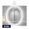 GƯƠNG ELIP TRÀN VIỀN LED PHUN CÁT