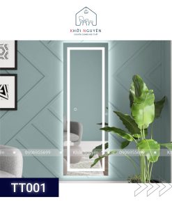 GƯƠNG CHỮ NHẬT TRÀN VIỀN LED PHUN CÁT