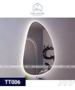 GƯƠNG TOÀN THÂN HẠT ĐẬU TRÀN VIỀN LED HẮT