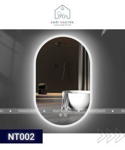 GƯƠNG OVAL LED PHUN CÁT