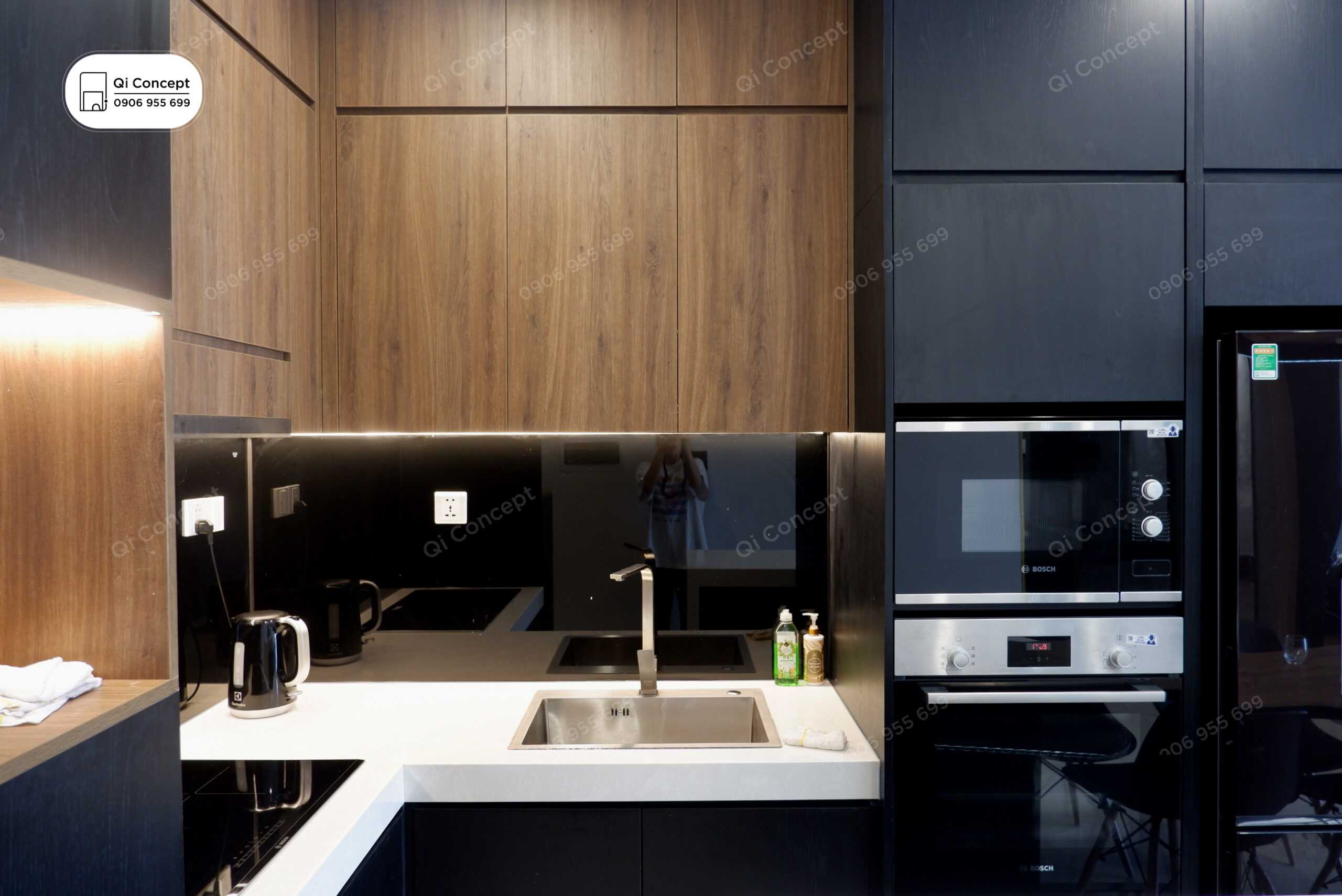 Góc bàn ăn hiện đại thực tế sắc sảo.