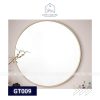GƯƠNG TRÒN VIỀN NHÔM MÀU INOX MÀU SẮC NHÔM